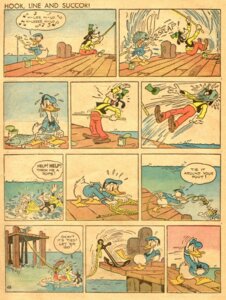 Rating: Safe Score: 0 Tags: 1936 20th_century al_taliaferro anatid ancient_art anseriform anthro aquatic asphyxiation avian bird bottomless canid canine canis clothed clothing comic dark_humor dialogue disney domestic_dog donald_duck drowning duck duo e621 english_text fish fishing goofy_(disney) hat headgear headwear hi_res humor killing male mammal musical_note musical_symbol outside pier retro rope sea seaside symbol text water User: bunchy7s