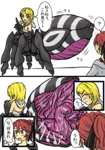 Rating: Explicit Score: 0 Tags: 2girls blonde_hair blush female monster_girl multiple_females multiple_girls open_mouth rule34 User: bunchy7s