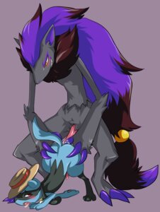 Rating: Explicit Score: 0 Tags: anal anal_penetration anthro blush bodily_fluids breath butt canid canine claws clothing cum cum_in_ass cum_inside dominant drooling duo e621 erection femboy fingering from_behind_position fur generation_4_pokemon generation_5_pokemon genital_fluids genitals greasyhyena hair hat headgear headwear interspecies larger_dom larger_male long_hair looking_back male male/male male_penetrated male_penetrating male_penetrating_male mammal nintendo open_mouth orgasm panting paws penetration penis pokemon pokemon_(species) riolu saliva semi-anthro sex shallow_penetration shiny_pokemon size_difference smaller_male smile teeth tongue tongue_out yellow_eyes zoroark User: bunchy7s