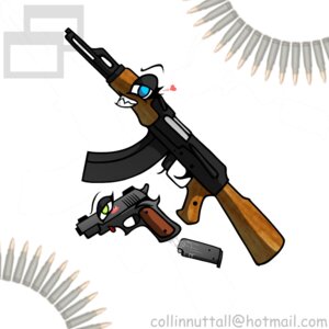 Rating: Questionable Score: 0 Tags: 1:1 2011 ak-47 ak_platform ambiguous_fluids ammunition animate_inanimate assault_rifle blue_eyes blush bullet duo e621 female green_eyes grin gun handgun heart_symbol hi_res living_gun living_ranged_weapon living_weapon looking_at_viewer magazine_(gun) not_furry pistol ranged_weapon rifle simple_background slushy smile tongue tongue_out weapon white_background User: bunchy7s Rating: Questionable Score: 0 Tags: 1:1 2011 ak-47 ak_platform ambiguous_fluids ammunition animate_inanimate assault_rifle blue_eyes blush bullet duo e621 female green_eyes grin gun handgun heart_symbol hi_res living_gun living_ranged_weapon living_weapon looking_at_viewer magazine_(gun) not_furry pistol ranged_weapon rifle simple_background slushy smile tongue tongue_out weapon white_background User: bunchy7s