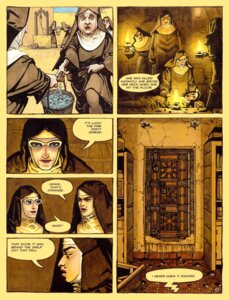 Rating: Questionable Score: 0 Tags: 1997 bucket clothed clothing comic container convent_of_hell corpse death dialogue e621 english_text eurotica eyewear female fully_clothed glasses group hi_res human mammal noe_barreiro not_furry nun religious_clothing speech_bubble text traditional_media_(artwork) water well User: bunchy7s