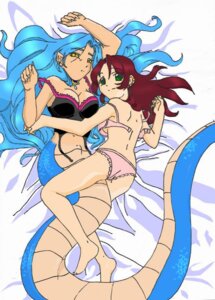 Rating: Explicit Score: 0 Tags: animal_humanoid apode bed bird's-eye_view blue_hair bra breasts cleavage clothed clothing draconcopode duo e621 ear_piercing female female/female furniture garter_belt garter_straps green_eyes hair high-angle_view human humanoid humanoid_pointy_ears interspecies jewelry lamia legless looking_at_viewer mammal monster_girl_(genre) navel necklace on_bed panties piercing pointy_ears pupils red_hair reptile scalie serpentine slit_pupils snake split_form translucent translucent_hair under_boob underwear undressing unknown_artist yellow_eyes User: bunchy7s