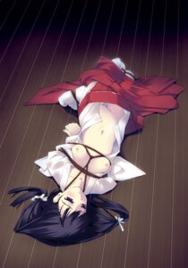 Rating: Questionable Score: 0 Tags: 1girls blue_eyes blue_hair bondage breasts breasts_out breasts_out_of_clothes expressionless f-ism female female_focus female_human female_only hakama highres human human_female human_focus human_only japanese_clothes miko murakami_suigun nipples original rope rule34 shirt_open socks solo solo_female solo_focus tabi thigh_gap white_socks User: bunchy7s