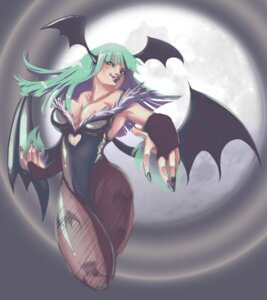 Rating: Questionable Score: 0 Tags: 2012 big_breasts breasts capcom cleavage clothed clothing darkstalkers demon e621 female flying green_hair hair humanoid jamflavored lipstick makeup membrane_(anatomy) membranous_wings moon morrigan_aensland night nipples not_furry solo wings User: bunchy7s