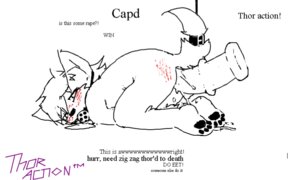 Rating: Explicit Score: 0 Tags: ambiguous_gender anal anal_penetration animal_dildo animal_sex_toy anthro ball_gag bdsm black_and_white blush bondage bound dildo e621 english_text equine_dildo flockdraw folf_(artist) gag gagged monochrome paws penetration sex_toy simple_background solo submissive submissive_ambiguous tail tail_bondage tail_tied text thor_(dildo) white_background User: bunchy7s