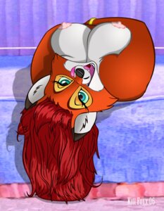Rating: Questionable Score: 0 Tags: 2006 anthro areola bed bed_sheet bedding bedroom_eyes big_breasts biped black_nose breasts canid canine e621 female fox fur furniture hair kittfoxx licking licking_lips licking_own_lips looking_at_viewer lying mammal narrowed_eyes nipples nude on_back on_bed orange_body orange_fur pink_areola pink_nipples red_hair robin_(silkysworld) seductive solo tongue tongue_out User: bunchy7s