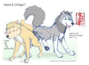 Rating: Explicit Score: 0 Tags: 1boy 1girls alpha_and_omega canine canon_couple female feral feral_on_feral humphrey kate_(alpha_and_omega) male rule34 wolf User: bunchy7s