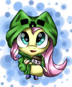 Rating: Safe Score: 0 Tags: clothing costume creeper_hoodie crossover e621 equid equine female fluttershy_(mlp) friendship_is_magic fur hair hasbro hoodie hooves horse long_hair looking_at_viewer mammal microsoft minecraft mojang my_little_pony open_mouth parody pink_hair pony signature simple_background solo steve_(minecraft) suplolnope tongue topwear xbox_game_studios yellow_body yellow_fur User: bunchy7s