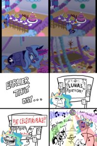 Rating: Safe Score: 0 Tags: blue_body blue_feathers bodily_fluids comic crown crying derpy_hooves_(mlp) dragon e621 equid equine feathered_wings feathers female feral friendship_is_magic fur hair hasbro headgear horn male mammal meme multicolored_hair my_little_pony mythological_creature mythological_equine mythological_scalie mythology party pegasus princess princess_celestia_(mlp) princess_luna_(mlp) purple_body purple_fur purple_hair quadruped rainbow_dash_(mlp) rainbow_hair royalty sad scalie simple_background spike_(mlp) tail tears trollface twilight_sparkle_(mlp) two_tone_hair unicorn unknown_artist white_background winged_unicorn wings User: bunchy7s