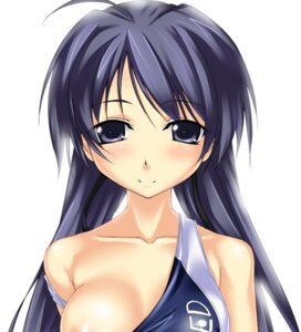 Rating: Explicit Score: 0 Tags: blue_hair blush breasts buresu collarbone competition_swimsuit female memories_off memories_off_2nd one-piece_swimsuit rule34 simple_background smile strap_slip suzuna_takano swimsuit swimsuit_pull User: bunchy7s