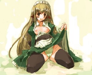 Rating: Explicit Score: 0 Tags: animal_ear apron black_legwear black_thighhighs blonde_hair breasts dress dress_lift female green_dress green_panties headdress long_hair maid momiji_mao nipples open_clothes open_dress open_shirt panties rule34 shirt sitting skirt skirt_lift striped striped_panties thighhighs underwear User: bunchy7s