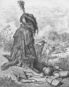 Rating: Safe Score: 0 Tags: 1867 19th_century absurd_res ancient_art bovid canid canine canis caprine clogs clothed clothing coat corpse cosplay death disguise domestic_sheep e621 engraving_(artwork) feral footwear formal_art greyscale group gustave_dore hat headgear headwear hi_res hiding hooves killing les_fables_de_la_fontaine male mammal monochrome musical_instrument outside pan_flute print_(medium) sheep tail topwear torn_clothing traditional_media_(artwork) wind_instrument wolf woodwind_instrument User: bunchy7s