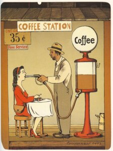 Rating: Questionable Score: 0 Tags: 1995 beverage cigarette clothing coffee duo e621 english_text eyes_closed female food formal_art grandfathered_content half_moon_bag hat headgear headwear human jiri_sliva male mammal not_furry purse smoking text User: bunchy7s