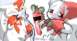 Rating: Explicit Score: 0 Tags: 1boy black_eyes blush bodily_fluids cum cum_taste duo e621 erection feral feral_only fur generation_3_pokemon genital_fluids genitals japanese_text looking_at_viewer male male_masturbation male_only markings masturbation nintendo penile penile_masturbation penis pokemon pokemon_(species) pokemon_rse red_eyes red_markings rule34 self_taste simple_background smile solo tail text translation_request unknown_artist white_background white_body white_fur wink zangoose User: bunchy7s