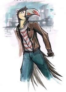 Rating: Safe Score: 0 Tags: anthro avian beak belt biped bird black_body bottomwear clothed clothing dean_(lounginglizards) denim denim_bottomwear denim_clothing e621 feathers fully_clothed green_eyes grin jacket jeans keel-billed_toucan leather lounginglizards male pants piciform pose shirt simple_background skyline smile solo standing topwear toucan true_toucan white_background yellow_body User: bunchy7s Rating: Safe Score: 0 Tags: anthro avian beak belt biped bird black_body bottomwear clothed clothing dean_(lounginglizards) denim denim_bottomwear denim_clothing e621 feathers fully_clothed green_eyes grin jacket jeans keel-billed_toucan leather lounginglizards male pants piciform pose shirt simple_background skyline smile solo standing topwear toucan true_toucan white_background yellow_body User: bunchy7s