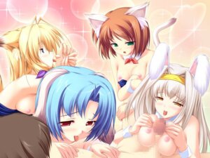 Rating: Explicit Score: 0 Tags: 4girls animal_ear blush breasts censored female game_cg haruhi_sarasa inakoi kamishiro_mutsuki kujou_hiina large_breasts male midou_chihiro multiple_females multiple_girls paizuri penis rule34 straight tail tenmaso User: bunchy7s