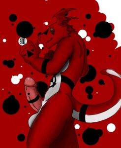 Rating: Explicit Score: 0 Tags: anthro anthrofied balls bandai_namco biped black_and_white_and_red claws digimon digimon_(species) digimorph digital_hazard digital_media_(artwork) dragon e621 erection facial_markings fangs genitals grin guilmon head_markings looking_at_viewer male markings muscular muscular_anthro muscular_male mythological_creature mythological_scalie mythology non-mammal_balls nude pave penis portrait presenting red_theme scalie side_view smile solo standing symbol tail teeth three-quarter_portrait yellow_eyes User: bunchy7s