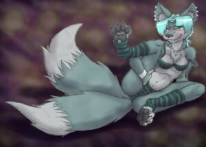 Rating: Questionable Score: 0 Tags: 2013 anthro bra canid canine canis clothing e621 feet female fenni footwear frozen_over hindpaw legwear mammal multi_tail panties pawpads paws piercing socks solo tail underwear wolf User: bunchy7s