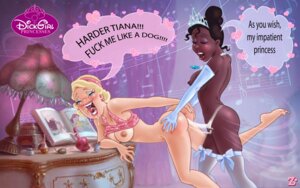 Rating: Explicit Score: 0 Tags: 2d 2girls ass big_ass big_breasts black_hair blonde_hair breasts cameo charlotte_la_bouff closed_eyes clothing crossover dark-skinned_female dark_skin disney disney_princess edit english_text female female/female female_only gloves grabbing_ass interracial interracial_yuri lesbian lesbian_sex light-skinned_female light_skin long_gloves motion_lines naked naked_female nipples open_mouth rule34 sex speech_bubble stockings strap-on strapon the_little_mermaid the_little_mermaid_(1989_film) the_princess_and_the_frog third-party_edit tiana tiara uncensored yuri zandersnazz User: bunchy7s