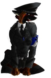 Rating: Safe Score: 0 Tags: 2011 accessory baltoperrolobo blood blue_eyes bodily_fluids canid canine clothed clothing e621 fangs female grin hi_res mammal nazi necktie simple_background smile solo teeth uniform white_background User: bunchy7s