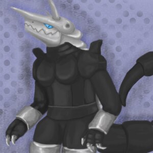 Rating: Safe Score: 0 Tags: 1:1 aggron ambiguous_gender anthro anthrofied armor black_body blue_eyes claws digital_media_(artwork) dinosaur e621 generation_3_pokemon horn metal nintendo oekaki pattern_background pokemon pokemon_(species) prehistoric_species reptile scalie simple_background solo spikeheila tail User: bunchy7s