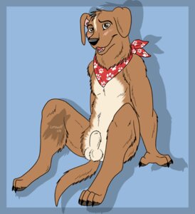 Rating: Explicit Score: 0 Tags: 2011 4_toes animal_genitalia anthro balls barefoot biped black_nose blue_background blush brown_body brown_eyes brown_fur canid canine canis claws clothing domestic_dog e621 feet fully_sheathed fur genitals kerchief lonewolf666 looking_at_viewer male mammal nude open_mouth open_smile sheath simple_background sitting smile solo tail toes watermark User: bunchy7s