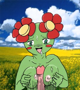 Rating: Explicit Score: 0 Tags: anthro bellossom breasts color day female green_skin male motion_lines nipples outdoors paizuri penis plantie pokemon rule34 straight tagme User: bunchy7s