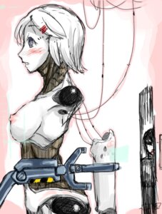 Rating: Explicit Score: 0 Tags: blame! breasts female hairclip killy pink_background pointy_chin robot_breasts robot_girl robot_nipples rule34 short_hair tagme white-haired_female white_background User: bunchy7s