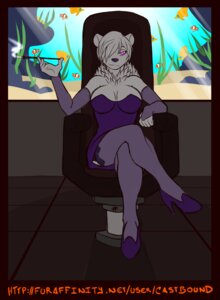 Rating: Safe Score: 0 Tags: 5_fingers ambient_fish ambient_sealife anthro aquatic bare_shoulders bear biped breasts castbound cigarette cleavage clothed clothing clownfish e621 female fingers fish footwear hair hi_res high_heels legwear mammal nadya_(castbound) polar_bear pomacentrid purple_eyes seductive shoes sitting smoke solo stockings text thigh_highs url ursine water white_hair User: bunchy7s