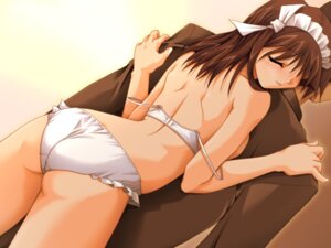 Rating: Explicit Score: 0 Tags: ass back bra brown_hair closed_eyes female game_cg lingerie long_hair maid panties rule34 smile source_request strap_slip underwear white_bra white_panties User: bunchy7s