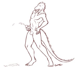 Rating: Explicit Score: 0 Tags: 2012 agamid anthro balls biped bodily_fluids cum cum_on_ground cumshot e621 ejaculation erection eyebrows eyes_closed foreskin frill_(anatomy) frilled_lizard fuzzikayu genital_fluids genitals genobee_(genobee) hi_res humanoid_genitalia humanoid_penis lizard male masturbation membrane_(anatomy) membranous_frill monochrome nude orgasm penile penile_masturbation penis plantigrade reptile scalie simple_background solo standing tail white_background User: bunchy7s