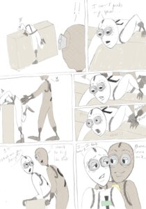 Rating: Questionable Score: 0 Tags: 1boy 1girls 7_(character) 9_(character) 9_(film) comic female initiation male monochrome rough_sketch rule34 stitchpunk tagme User: bunchy7s