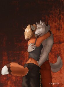 Rating: Explicit Score: 0 Tags: 5_fingers anthro anthro_on_anthro blonde_hair brown_body brown_ears brown_fur canid canine canis clothed clothed_anthro clothed_female clothing countershade_ears countershading dipstick_tail duo e621 eyes_closed fadzai female female_anthro fingering fingers fox fur gloves_(marking) grey_body grey_fur hair hug hugging_another humanoid_hands hupakko interspecies interspecies_romance intimate love male male_anthro mammal markings orange_body orange_fur red_fox romantic romantic_couple sad shirtless_male simple_background tail tail_markings true_fox white_body white_ears white_fur wolf User: bunchy7s
