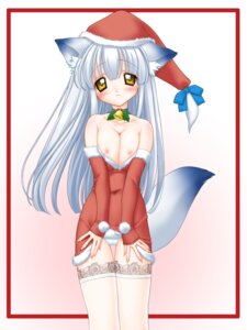 Rating: Explicit Score: 0 Tags: animal_ears bell bell_collar blush breasts cat_ears christmas collar dress dress_lift female fox_ears fox_tail hat highres lace lace-trimmed_thighhighs lace_legwear long_hair nakajima_konta nipples orange_eyes panties rule34 santa_costume santa_hat silver_hair tail thigh_gap thighhighs underwear white_legwear white_panties User: bunchy7s Rating: Explicit Score: 0 Tags: animal_ears bell bell_collar blush breasts cat_ears christmas collar dress dress_lift female fox_ears fox_tail hat highres lace lace-trimmed_thighhighs lace_legwear long_hair nakajima_konta nipples orange_eyes panties rule34 santa_costume santa_hat silver_hair tail thigh_gap thighhighs underwear white_legwear white_panties User: bunchy7s