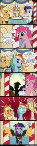 Rating: Safe Score: 0 Tags: absurd_res ahrimatt angel_(mlp) applejack_(mlp) banner beverage blonde_hair blue_body blue_eyes blue_feathers blue_fur building chair clothing comic container cowboy_hat cup cutie_mark cybernetics cyborg dialogue doorway e621 earth_pony english_text equid equine feathered_wings feathers female feral fluttershy_(mlp) freckles friendship_is_magic frown fur furniture glare green_eyes group hair hasbro hat headgear headwear hi_res holding_container holding_cup holding_object horn horse inside lagomorph leporid looking_at_viewer looking_back machine male mammal multicolored_hair my_little_pony mythological_creature mythological_equine mythology open_mouth orange_body orange_fur outside pegasus pink_body pink_fur pink_hair pinkie_pie_(mlp) place_mat pony purple_body purple_eyes purple_fur purple_hair rabbit rainbow_dash_(mlp) rainbow_hair rarity_(mlp) shocked sitting sky smile standing steam sun table tea tea_cup teapot text tongue twilight_sparkle_(mlp) two_tone_hair unicorn white_body white_fur winged_unicorn wings yellow_body yellow_feathers yellow_fur User: bunchy7s