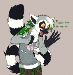 Rating: Safe Score: 0 Tags: 2005 alternative_fashion anthro chelsea_hair_cut cthulhu cthulhu_mythos dialogue dreadlocks e621 english_text face_tentacles female glamfur h._p._lovecraft lemur mammal primate psychodjinn punk ring-tailed_lemur simple_background solo strepsirrhine tail tentacles text User: bunchy7s
