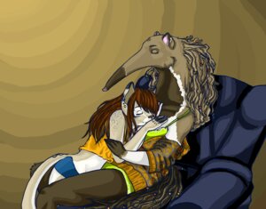 Rating: Safe Score: 0 Tags: anteater anthro anthro_on_anthro clothing cuddling dreadlocks duo e621 felid feline female female/female footwear giant_anteater long_snout mammal pilosan serval shoes sneakers snout tail the_pyrex xenarthran User: bunchy7s