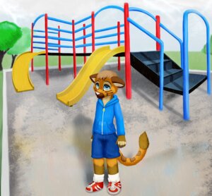 Rating: Safe Score: 0 Tags: 2013 anthro blue_eyes digital_media_(artwork) e621 felid fluffy fur hair jamesfoxbr lion male mammal outside pantherine park raining sad shaded solo tail young young_anthro young_male User: bunchy7s