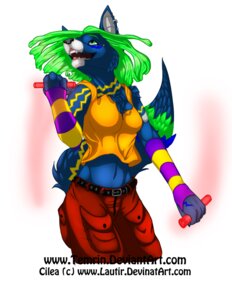 Rating: Safe Score: 0 Tags: alternative_fashion anthro arm_warmers armwear belt belt_buckle black_belt blue_body blue_fur bottomwear breasts buckle canid clothing cyberpop dancing e621 ear_piercing female fur glowstick glowsticking green_eyes green_hair hair j-fashion mammal multicolored_body multicolored_fur orange_clothing orange_shirt orange_tank_top orange_topwear pants pattern_arm_warmers pattern_armwear pattern_clothing piercing rave raver red_bottomwear red_clothing red_pants shirt simple_background solo sparklefur striped_arm_warmers striped_armwear striped_clothing stripes tail tank_top temrin topwear white_background User: bunchy7s