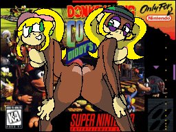Rating: Explicit Score: 0 Tags: 4:3 animated animated_gif ape ass_to_ass bounce breasts butt dildo dixie_kong donkey_kong_(series) double_dildo duo e621 ear_piercing ear_ring female female/female haplorhine hoop_ear_ring incest_(lore) loop low_res mammal masturbation nintendo penetration piercing primate ring_piercing sex_toy short_playtime tiny_kong trey_blaze vaginal vaginal_masturbation User: bunchy7s