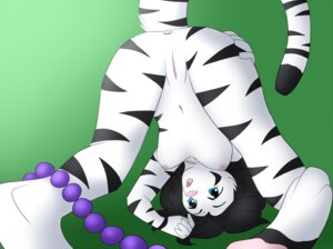 Rating: Explicit Score: 0 Tags: 2012 anal_beads anthro anus biped blue_eyes breasts butt digital_media_(artwork) e621 felid female genitals hair jailbird looking_back lupinefoxwolf mammal nipples open_mouth pantherine presenting sex_toy shaded solo spread_legs spreading stripes tail tiger tongue vulva User: bunchy7s