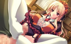 Rating: Explicit Score: 0 Tags: feet female footjob footjob_with_legwear footwear male penis rule34 sockjob socks User: bunchy7s