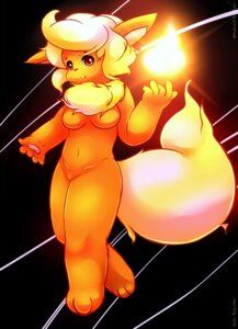 Rating: Questionable Score: 0 Tags: anthro breasts e621 eeveelution female fire flareon generation_1_pokemon hair maverick nintendo pokemon pokemon_(species) pokemorph red_eyes solo tail User: bunchy7s