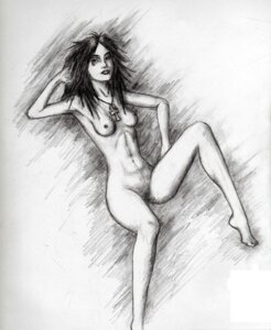 Rating: Explicit Score: 0 Tags: ankh breasts dark_hair dc dc_comics death_of_the_endless female female_only greyscale human light_skin looking_at_viewer monochrome necklace nipples nude pinup pose rule34 solo tagme the_sandman traditional_media_(artwork) vertigo_comics User: bunchy7s
