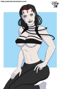 Rating: Questionable Score: 0 Tags: 1girls 5_fingers alien alien_girl artist_name barefoot big_breasts black_hair breasts clothed clothed_female clothes clothing color colored dark_hair deviantart english english_text erect_nipples erect_nipples_under_clothes eyeshadow female female_focus female_only gray_lips gray_lipstick grey_lipstick happy horn horns humanoid jedi lipstick long_hair looking_at_viewer makeup maris_brood midriff navel nipple_bulge nipples nipples_visible_through_clothing no_bra no_humans on_knees open_eyes orange_eyeshadow pale_skin pants revealing_clothes round_ears rule34 simple_background sitting smile smiling solo solo_female solo_focus star_wars star_wars:_the_force_unleashed tagme text uncensored url web_address white_skin yellow_eyes yukioshi zabrak User: bunchy7s