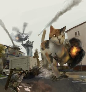 Rating: Safe Score: 0 Tags: :3 activision aircraft airplane ak-47 ak_platform ambiguous_gender assault_rifle battlefield box_truck building bulletytakky calico_cat calico_pattern call_of_duty call_of_duty:_modern_warfare_2 car commercial_vehicle day delivery_(commerce) delivery_vehicle destruction detailed_background domestic_cat e621 explosion felid feline felis feral flying group gun helicopter hi_res human humor jet ladder macro male mammal medium_truck military modern_warfare_(series) motor_vehicle mottled no_sclera outside piebald pink_nose quadruped ranged_weapon rifle scope size_difference sky smoke soldier spetsnaz tail truck vehicle vehicle_destruction warrior weapon what_has_science_done where_is_your_god_now whiskers yellow_eyes User: bunchy7s