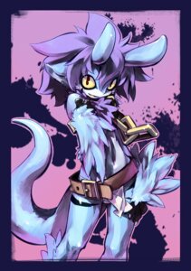 Rating: Safe Score: 0 Tags: amber_eyes anthro belt biped black_body black_fur black_skin blue_body blue_border blue_feathers blue_fur border chain claws clothed clothing cotora e621 feathers female fur hair horn kemono looking_at_viewer messy_hair multicolored_body multicolored_fur navel open_mouth pink_theme purple_hair simple_background skimpy solo tail unavailable_at_source unknown_species white_body white_fur yellow_sclera User: bunchy7s