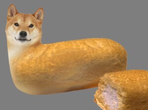 Rating: Safe Score: 0 Tags: alpha_channel ambiguous_gender black_nose canid canine canis domestic_dog e621 food food_creature fur hybrid looking_at_viewer mammal shiba_inu solo spitz twinkie unknown_artist what what_has_science_done User: bunchy7s