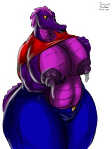 Rating: Explicit Score: 0 Tags: 2009 3:4 alcoon anthro big_breasts bigshow bodily_fluids breasts copyright_symbol e621 female hi_res lactating metroid nintendo nipples non-mammal_breasts non-mammal_nipples overweight overweight_anthro overweight_female scalie solo symbol tail tonya_(bigshow) User: bunchy7s