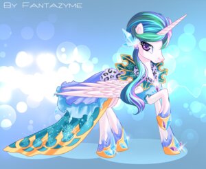 Rating: Safe Score: 0 Tags: alternate_hairstyle clothing dress e621 ear_piercing equid equine fantazyme feathered_wings feathers female feral friendship_is_magic hair hasbro hi_res horn mammal multicolored_hair my_little_pony mythological_creature mythological_equine mythology piercing princess princess_celestia_(mlp) purple_eyes royalty solo white_body white_feathers winged_unicorn wings User: bunchy7s